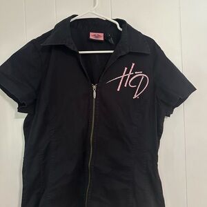 Harley Davidson Zip Top Size Large